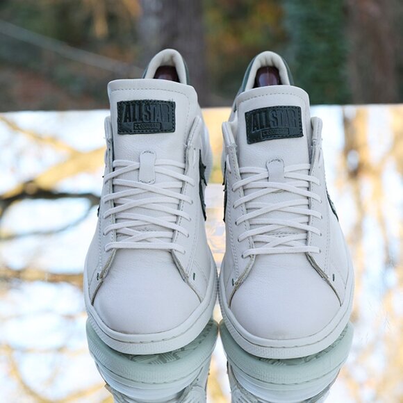 Converse John Varvatos Pro Leather Low White Green 2012 - Picture 10 of 15